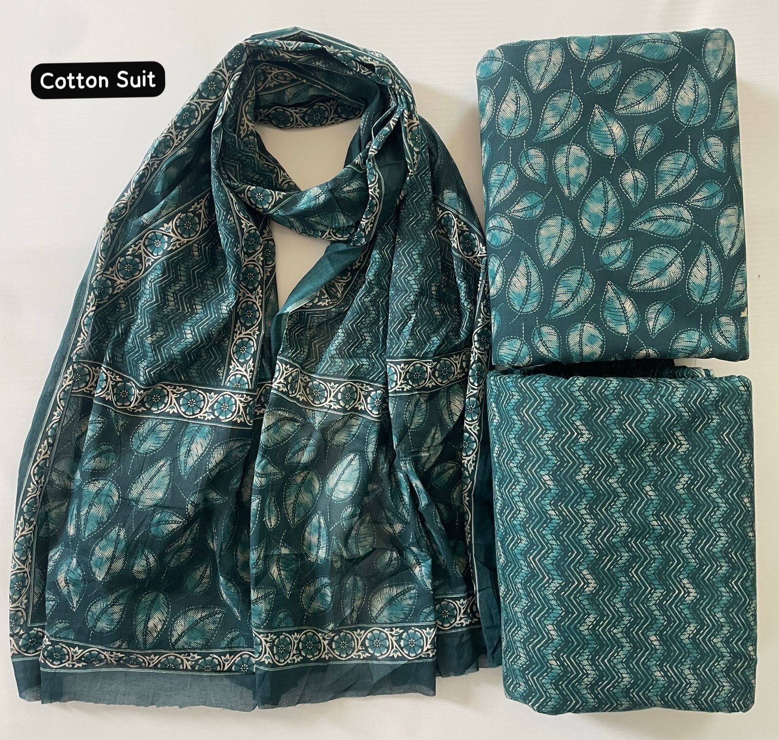 Indigo Paisley Salwar Set | Handcrafted Jaipur Cotton Salwar Set | SIRUL