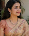 Women’s Silver-Plated Brass Necklace Set – Elegant Occasion Jewellery